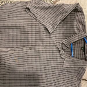 Striped big and tall shirt